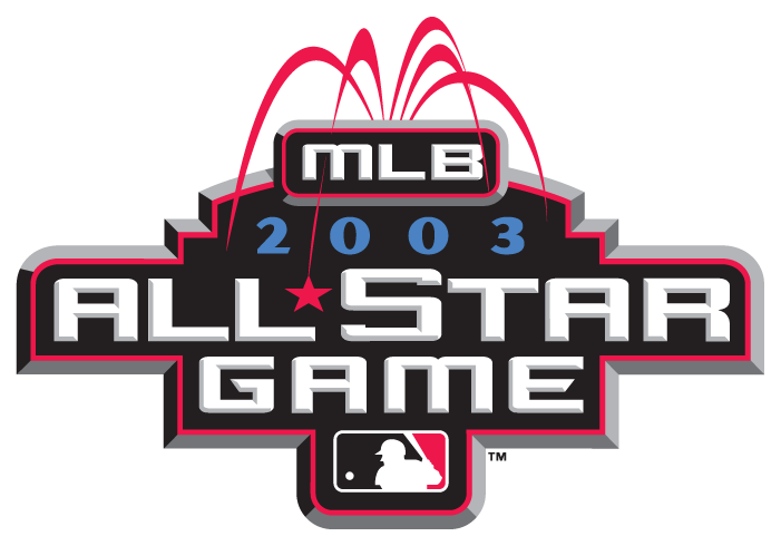 MLB All-Star Game 2003 Alternate Logo v3 iron on heat transfer